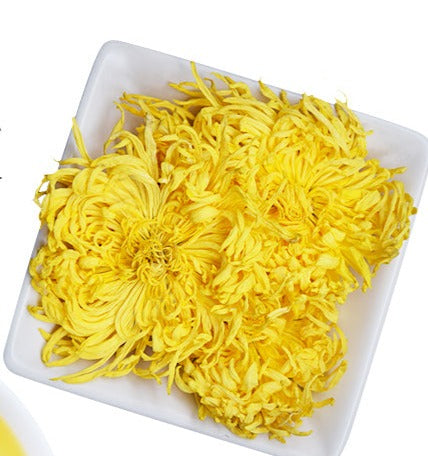 this is Chinese dried chrysanthemum flower tea