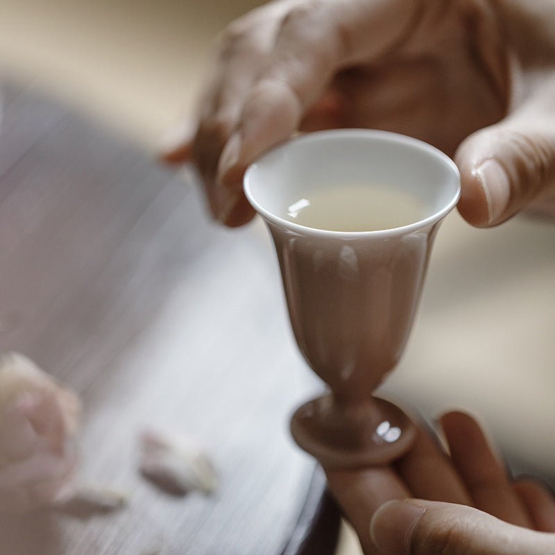 This is a ceramic teapot