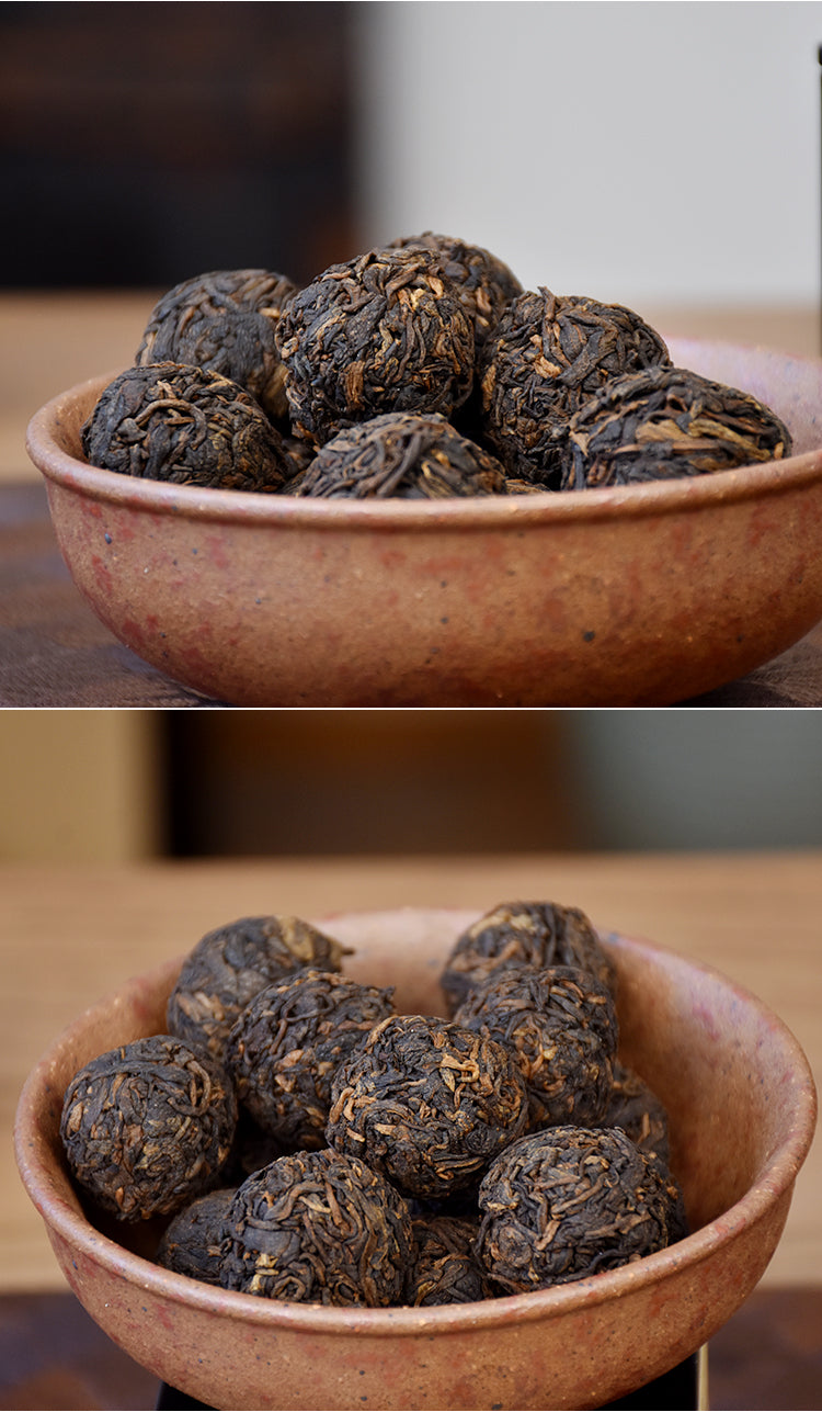 this is Chinese Yunnan Gushu ripe puerh Shou Puerh