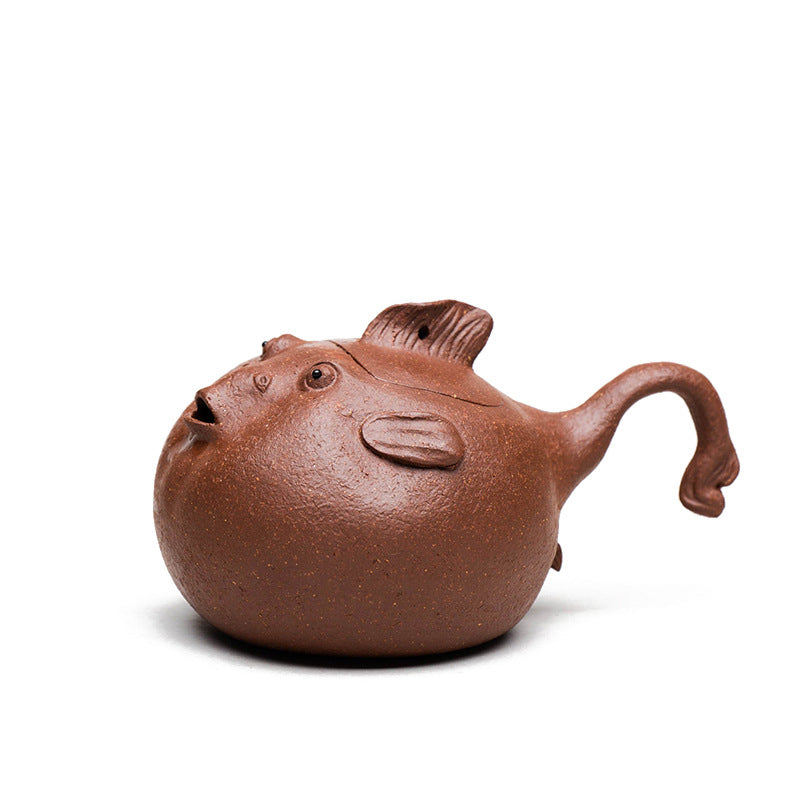 This is a Yixing teapot. this is Chinese yixing clay teapot