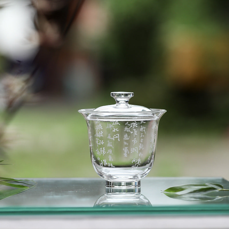 this is a glass gaiwan