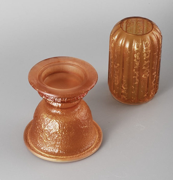 this is a liuli candlestick