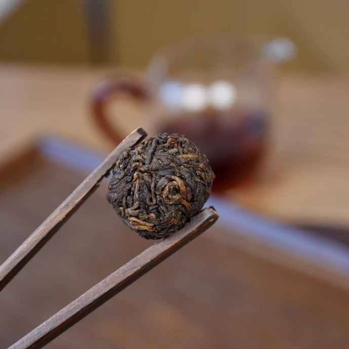 this is Chinese Yunnan Gushu ripe puerh Shou Puerh