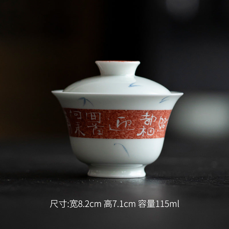 This is a ceramic teapot.this is a ceramic gaiwan