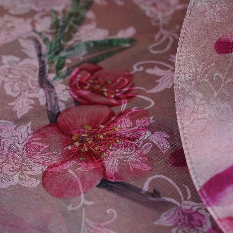 This is a silk brocade tea mat.this is a waterproof table cloth