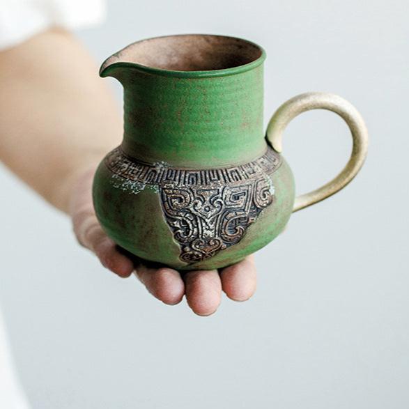 this is a pottery fair cup gongdaobei