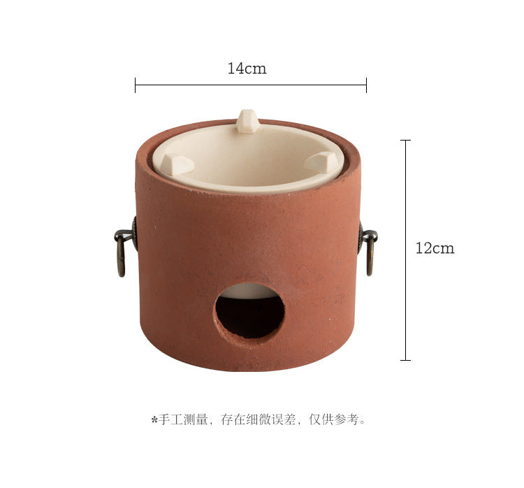 This is a pottery stove