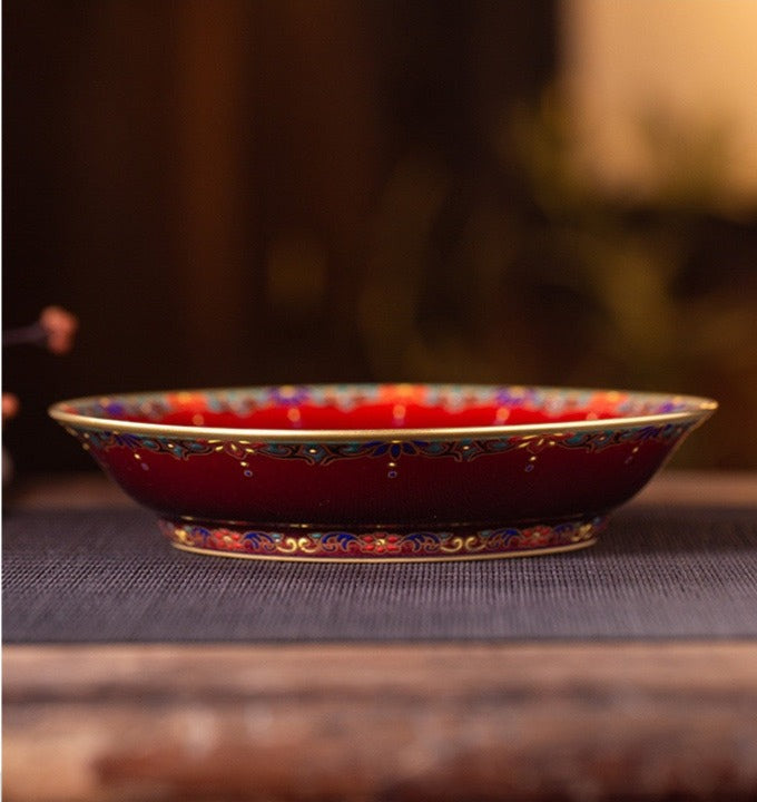 This is a Chinese Jingdezhen lang yao red-glazed lang yao hong teapot.this is a ceramic teapot gaiwan