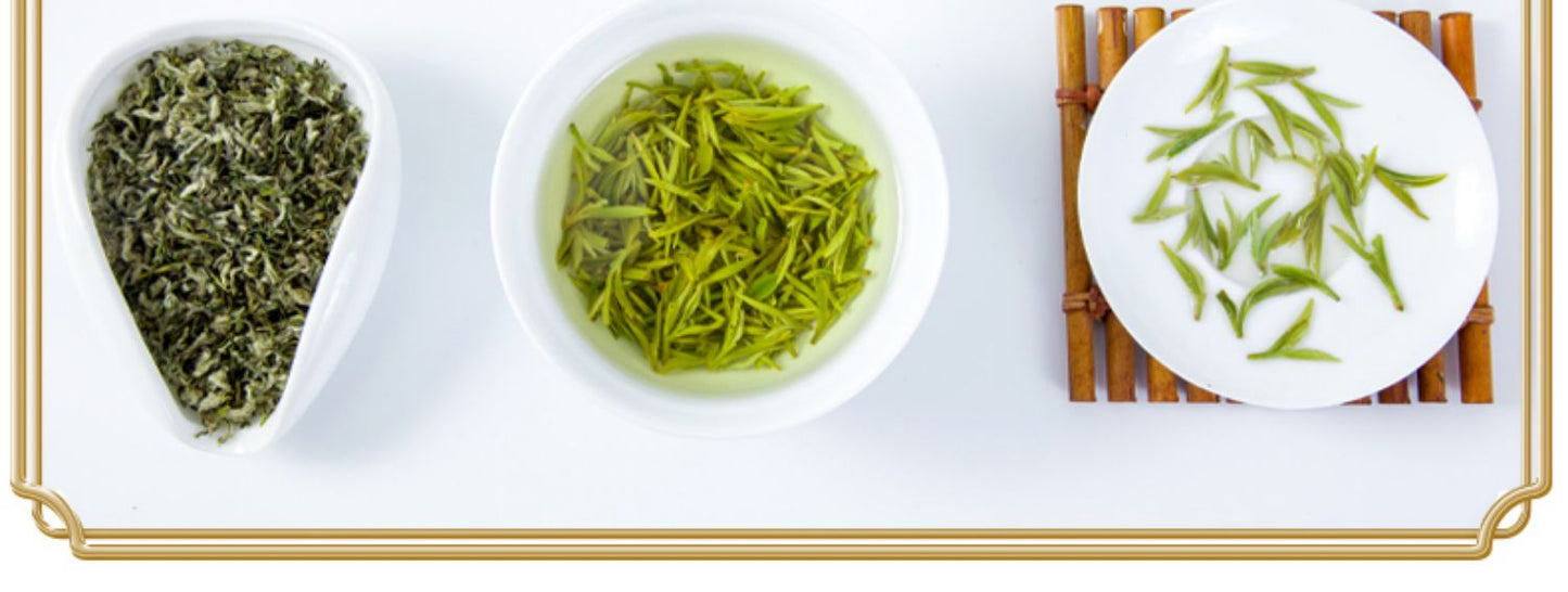 Chinese green tea making craft biluochun