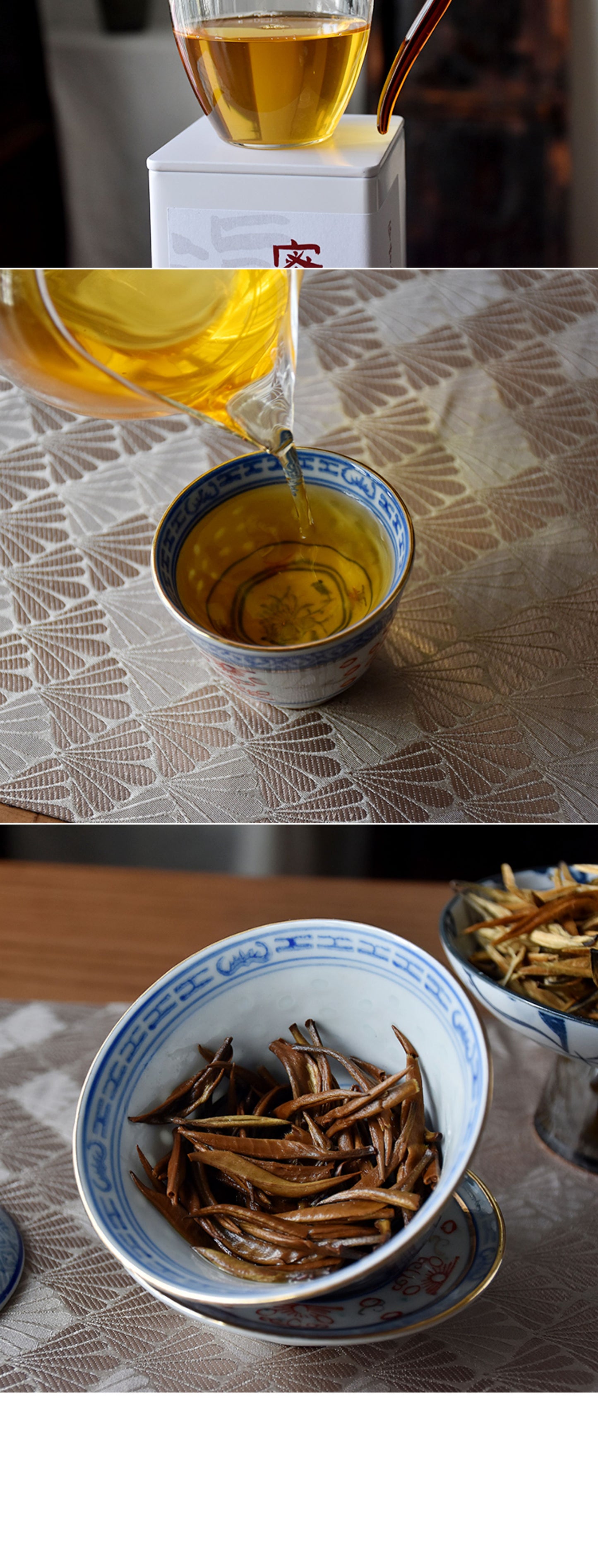 this is Chinese Yunnan Gushu black tea 