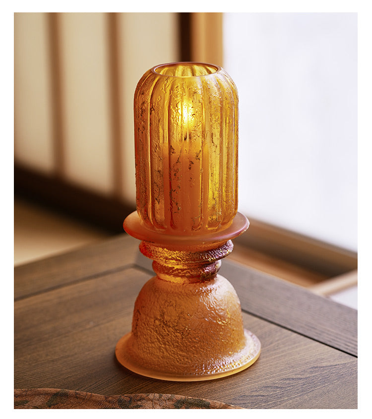 this is a liuli candlestick