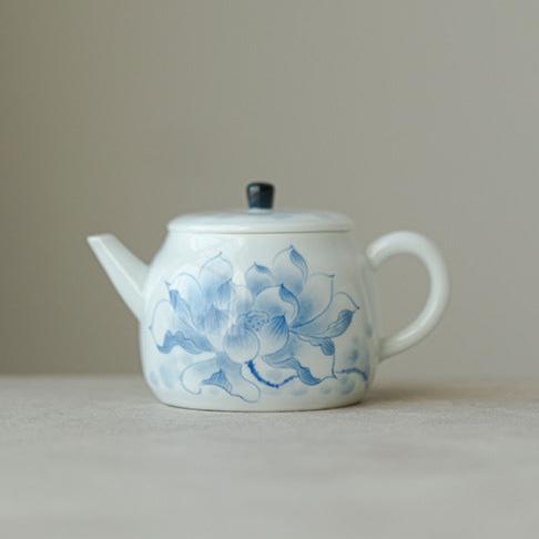 this is a ceramic teapot