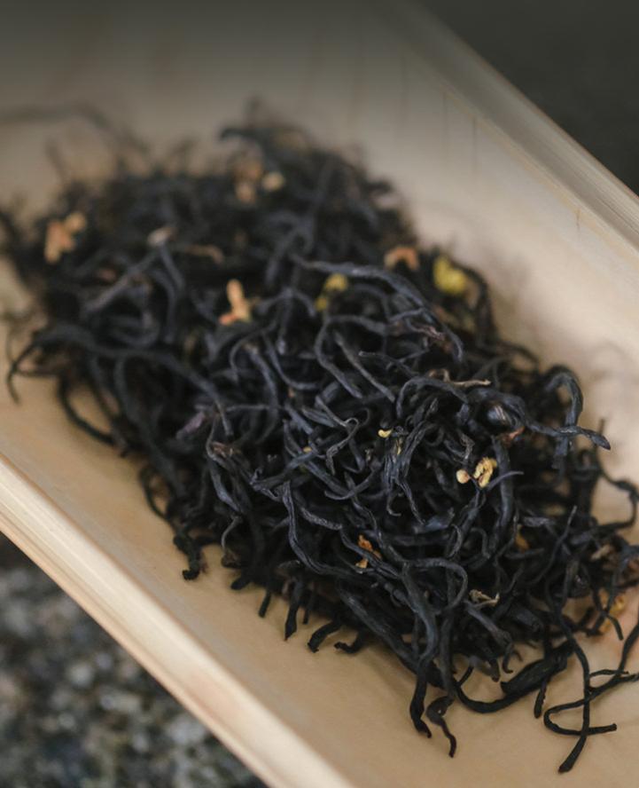 this is Chinese detox tea osmanthus jiuqu hongmei black tea