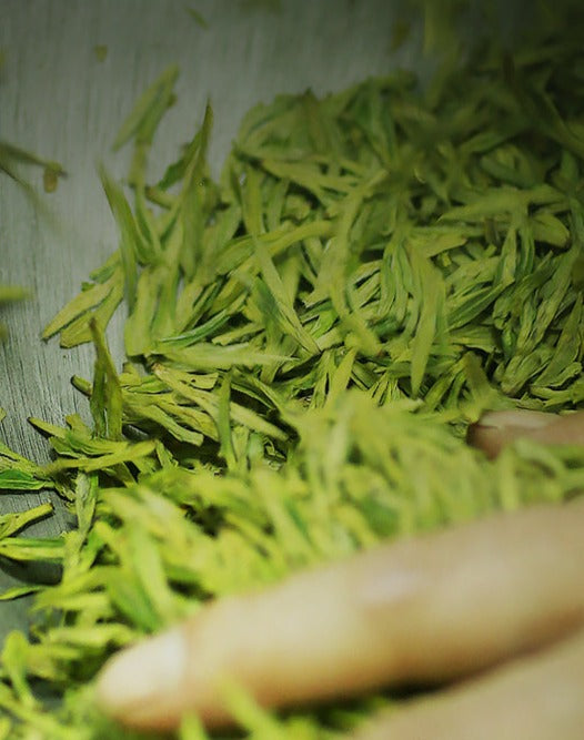 This is Chinese green tea Longjing Dragon Well