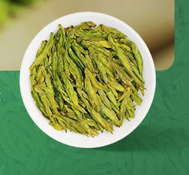 This is Chinese green tea Longjing Dragon Well