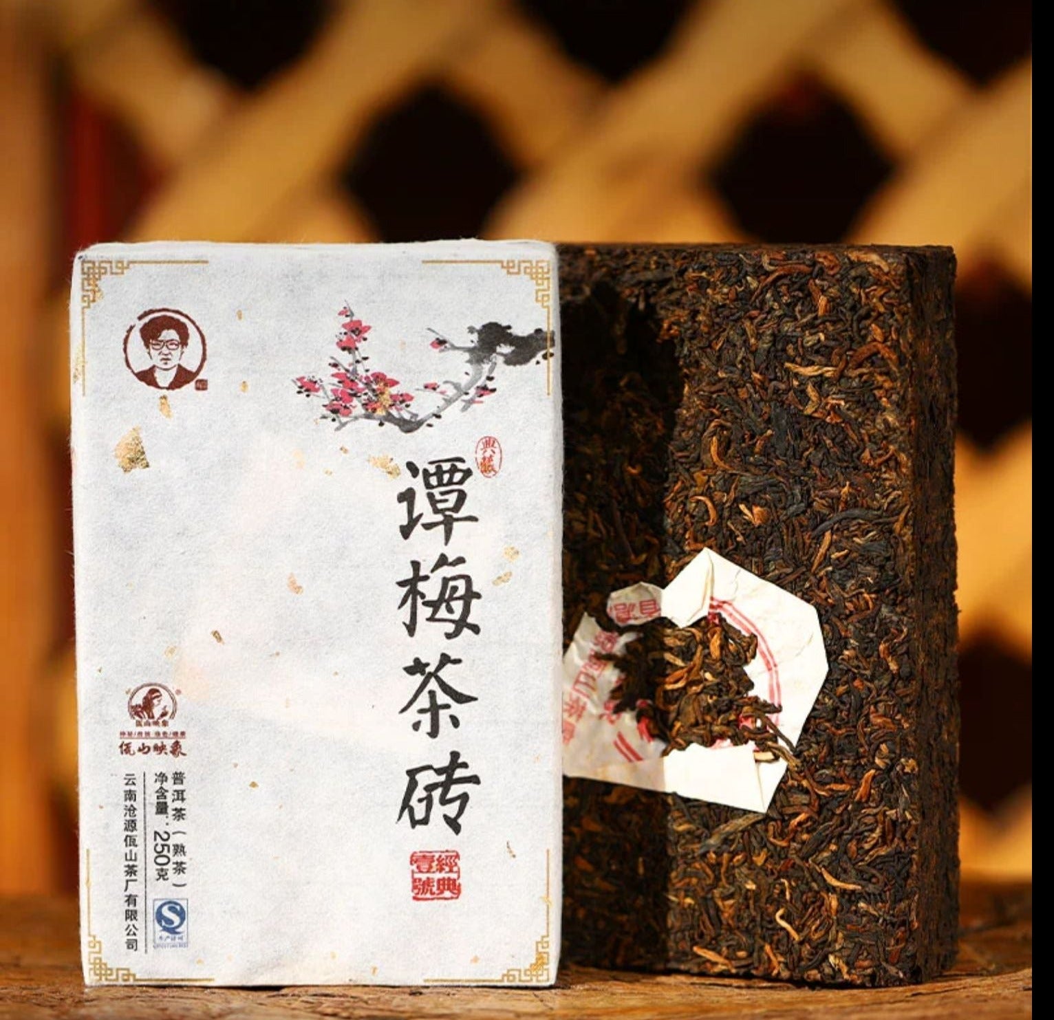 this is Chinese Yunnan Gushu ripe puerh Shou Puerh