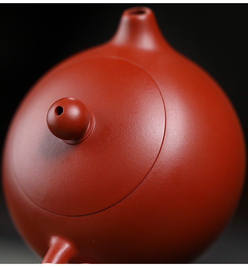 This is a pottery teapot.this is a Zhuni red clay teapot.