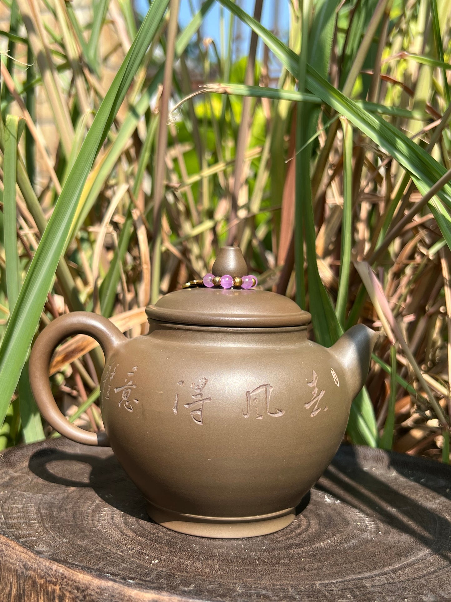 This is a Nixing teapot. this is Chinese Nixing pottery clay teapot