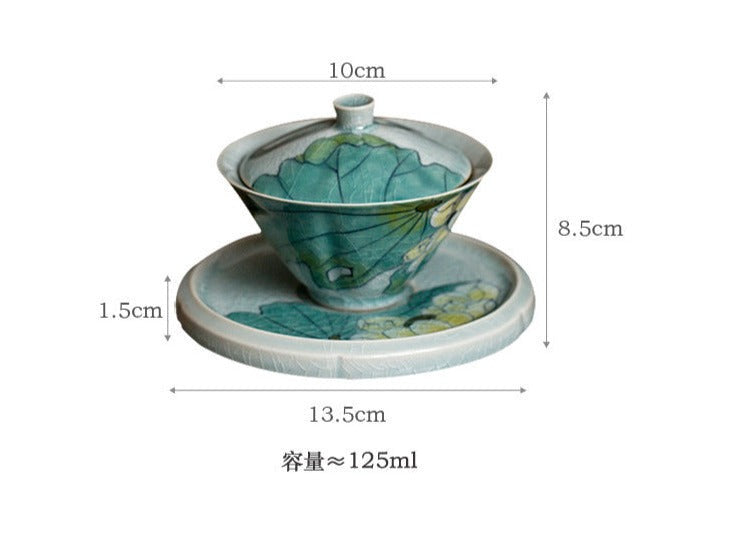 This is a ceramic teapot.this is a ceramic gaiwan