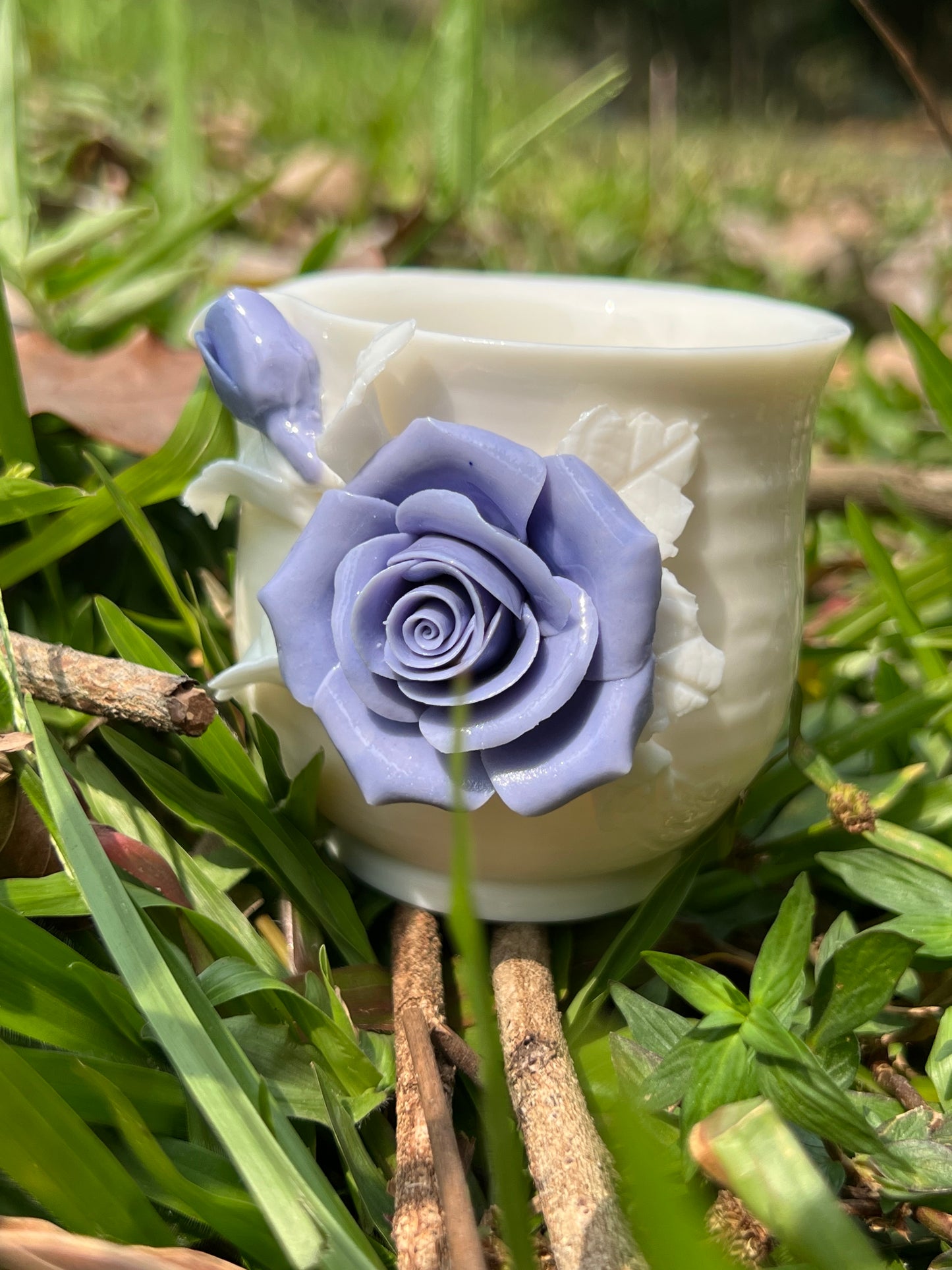 This is a woodfired pottery teapot.this is a Chinese suet white jade mud teapot