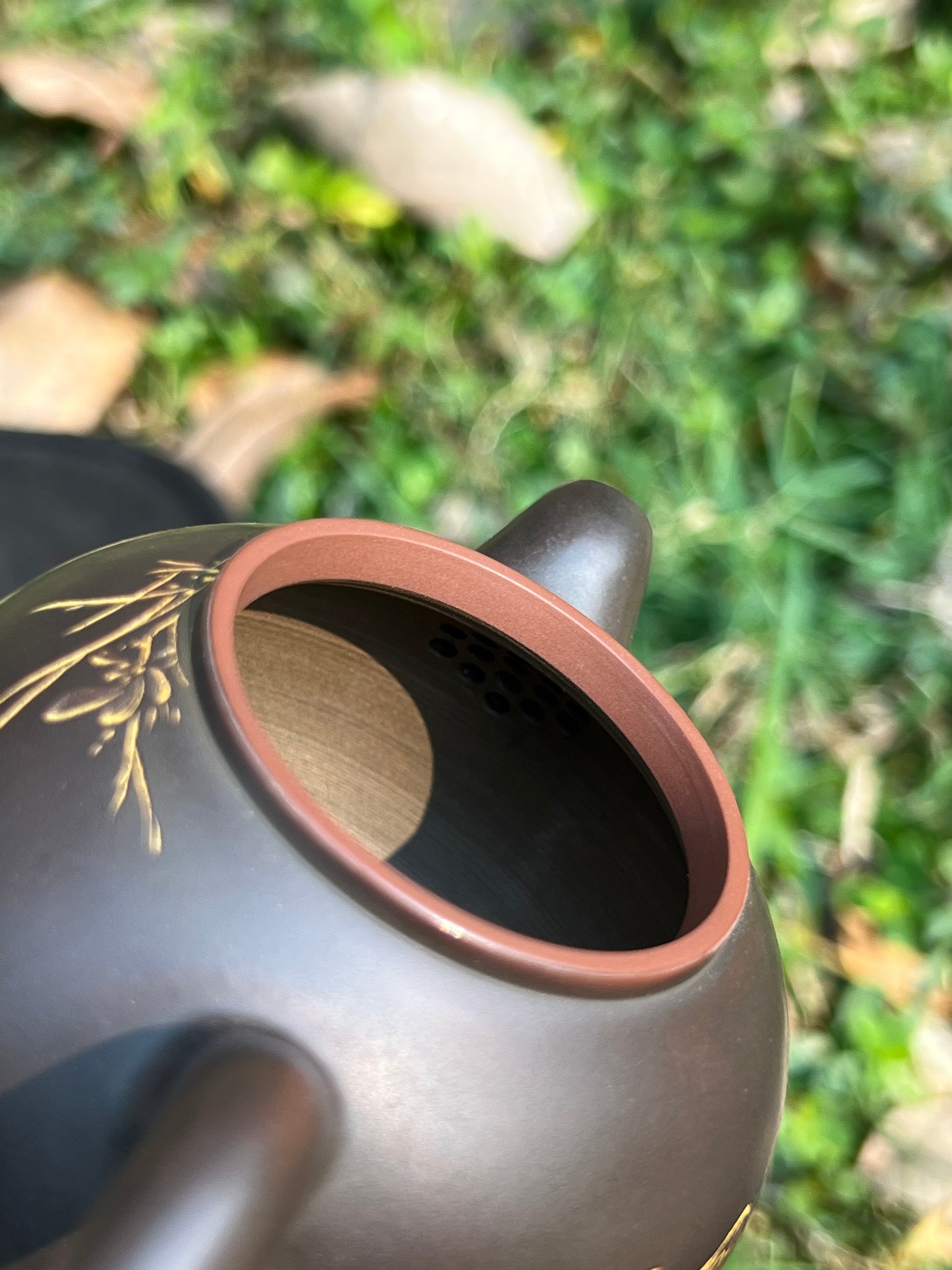 This is a Nixing teapot.this is a Chinese Nixing pottery clay teapot