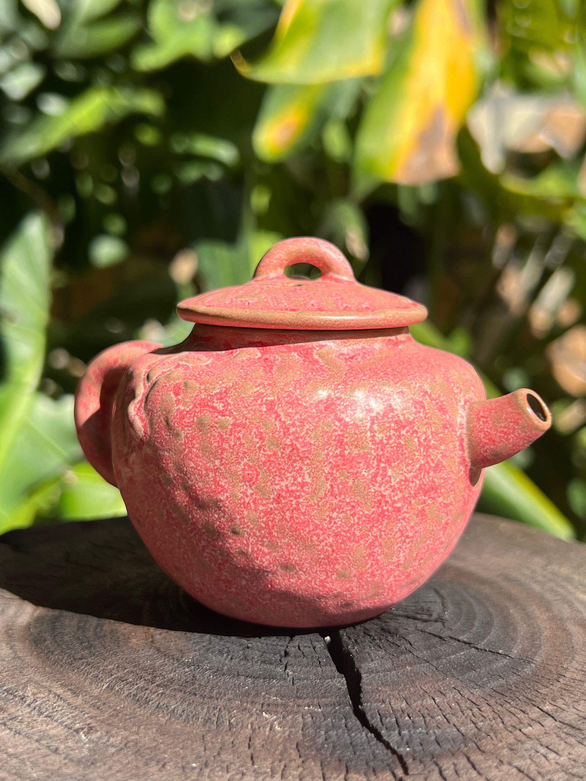 this is a ceramic teapot