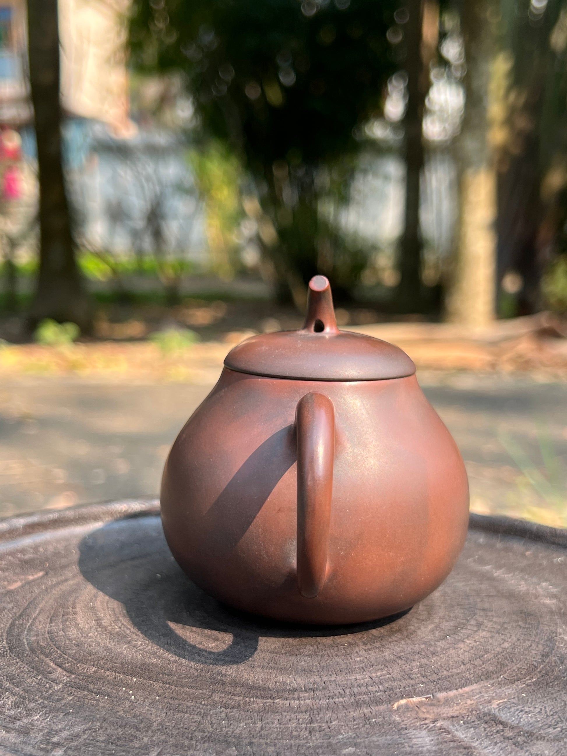 This is a Nixing teapot.this is a Chinese Nixing pottery clay teapot