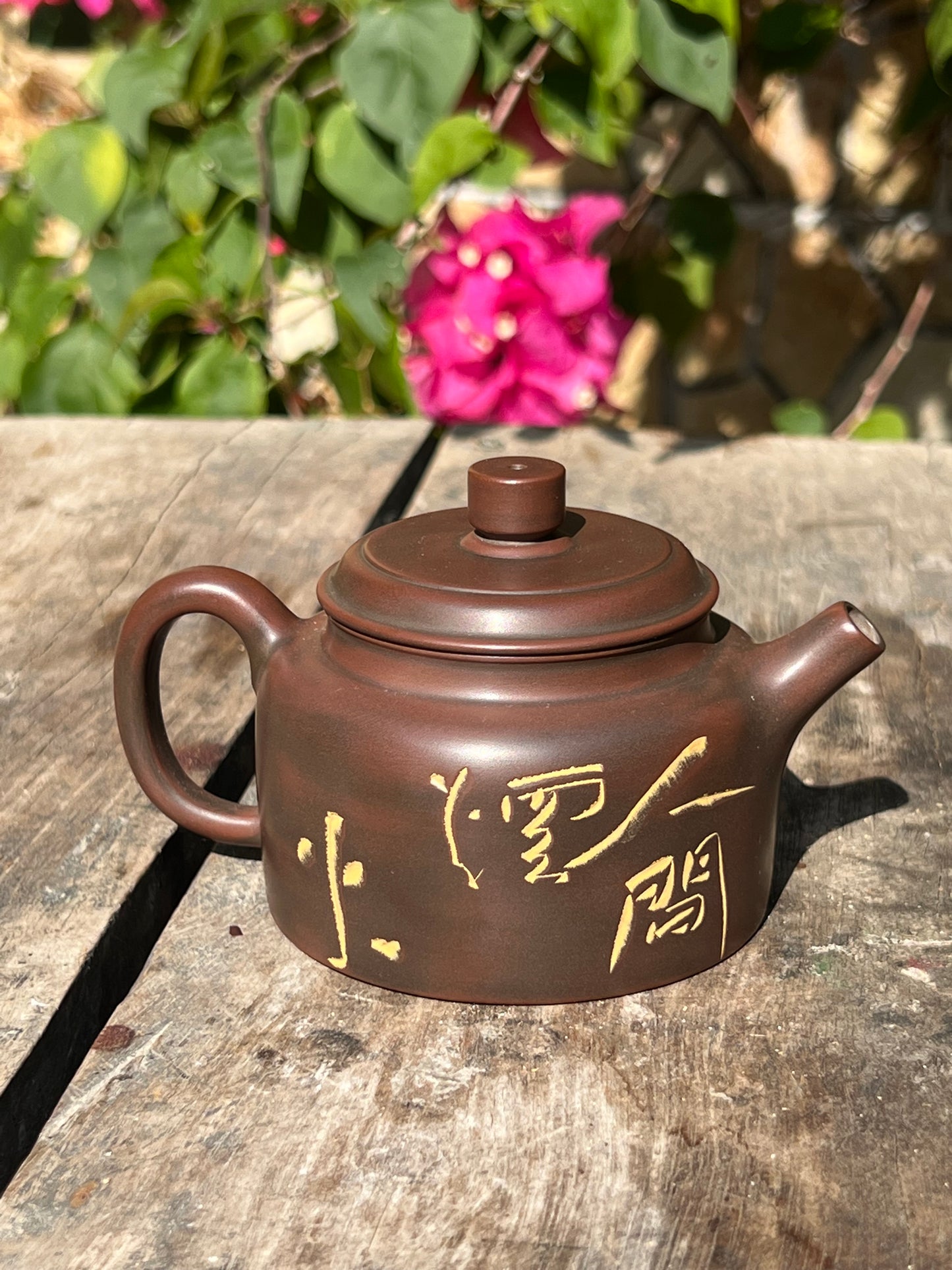 This is a Nixing teapot.this is a Chinese Nixing pottery clay teapot