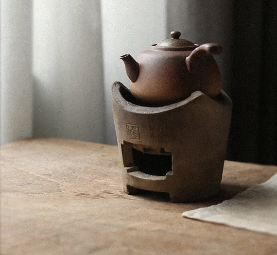 This is a pottery kettle