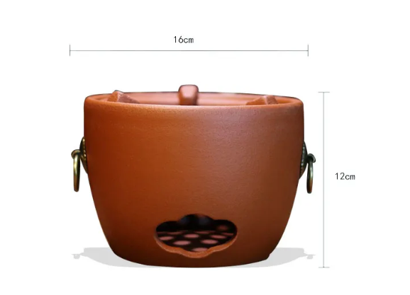 This is a pottery stove