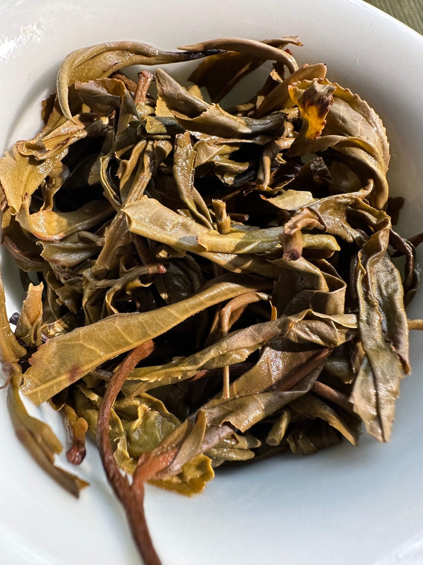 this is Chinese Yunnan Gushu raw puerh tea Sheng Puerh