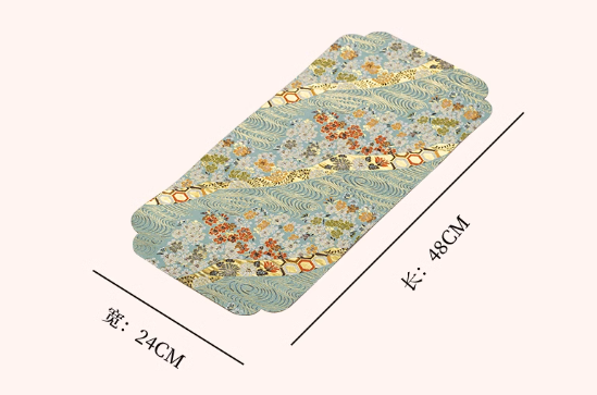 This is a silk brocade tea mat.this is a waterproof table cloth