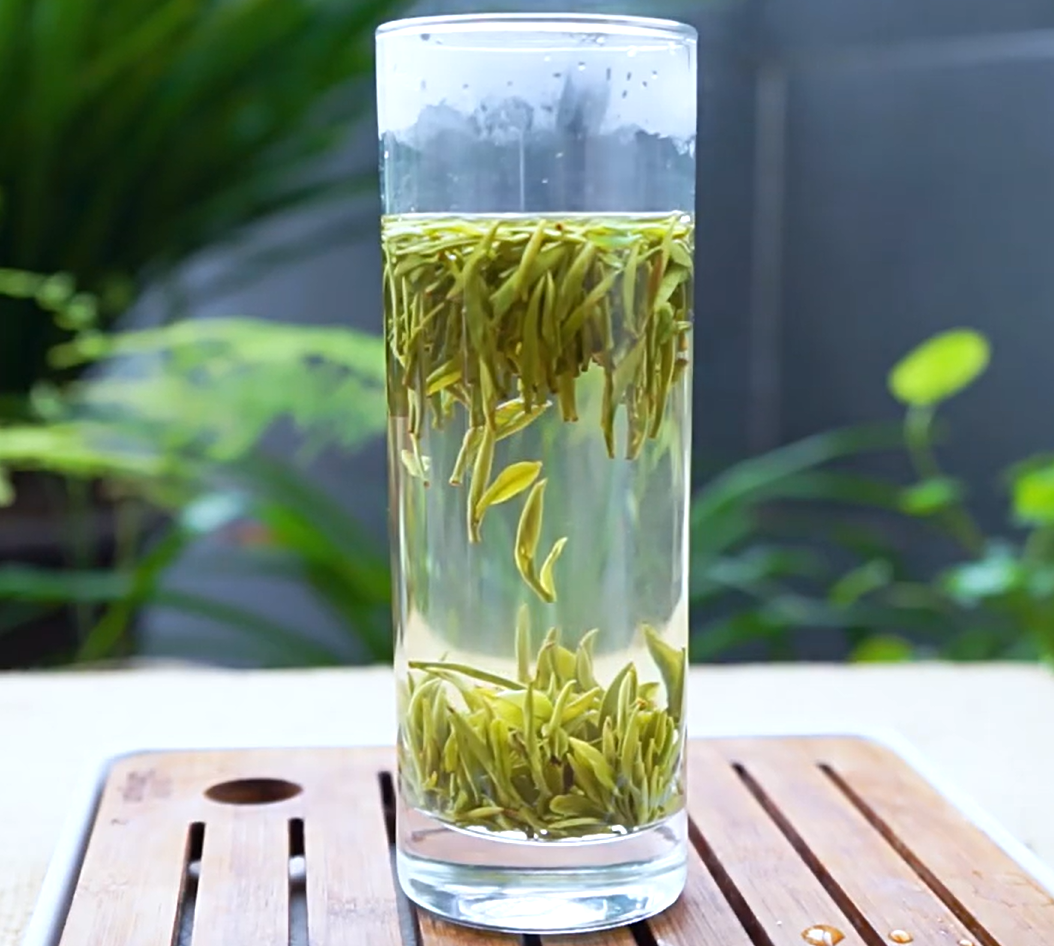 This is Chinese green tea huangshan maofeng