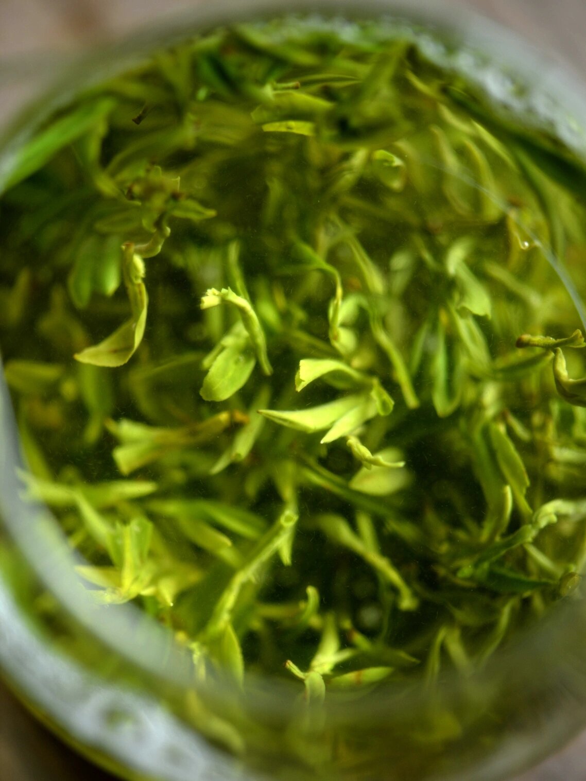 Chinese green tea making craft biluochun