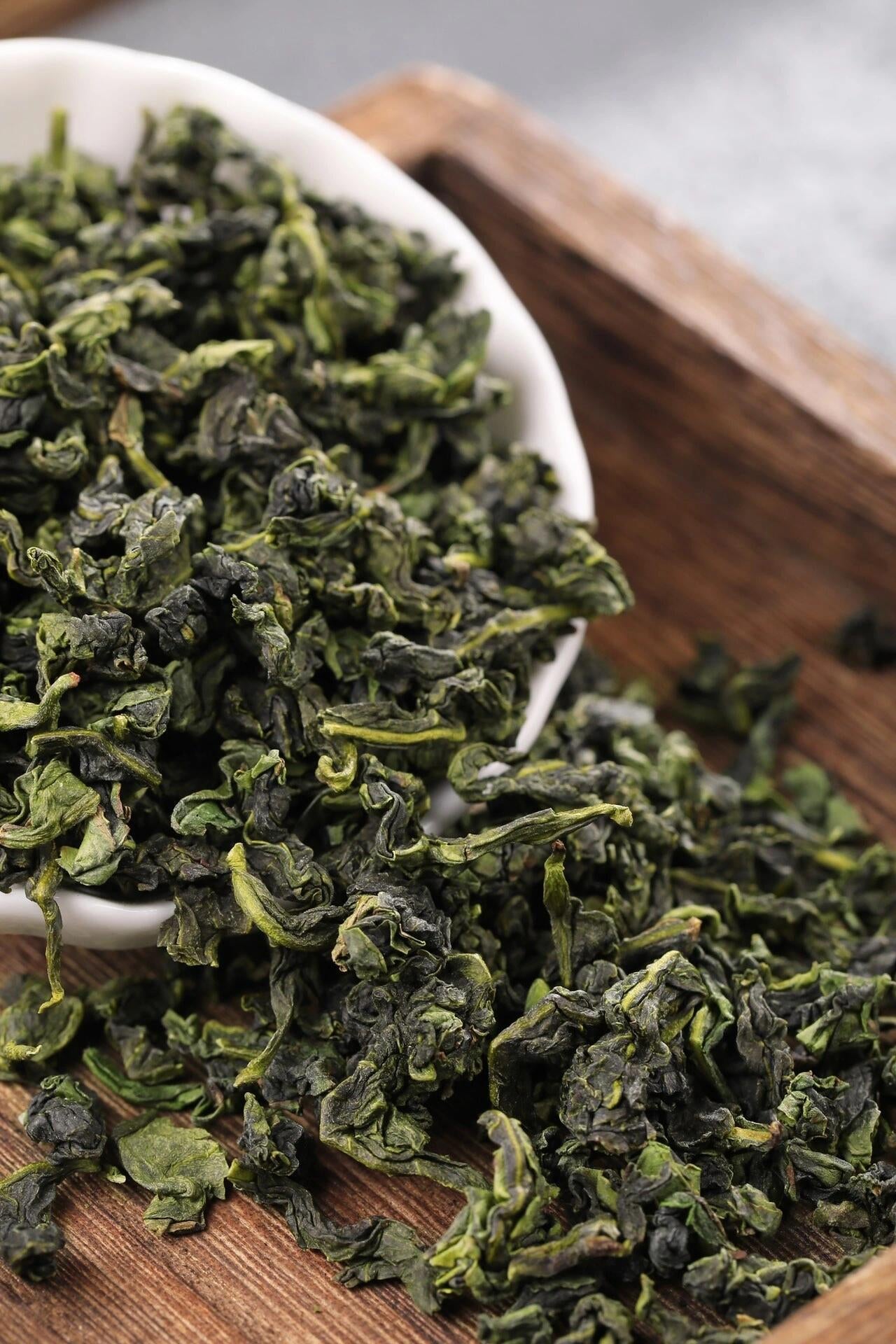 This is Chinese Oolong Tieguanyin Iron Goddess 