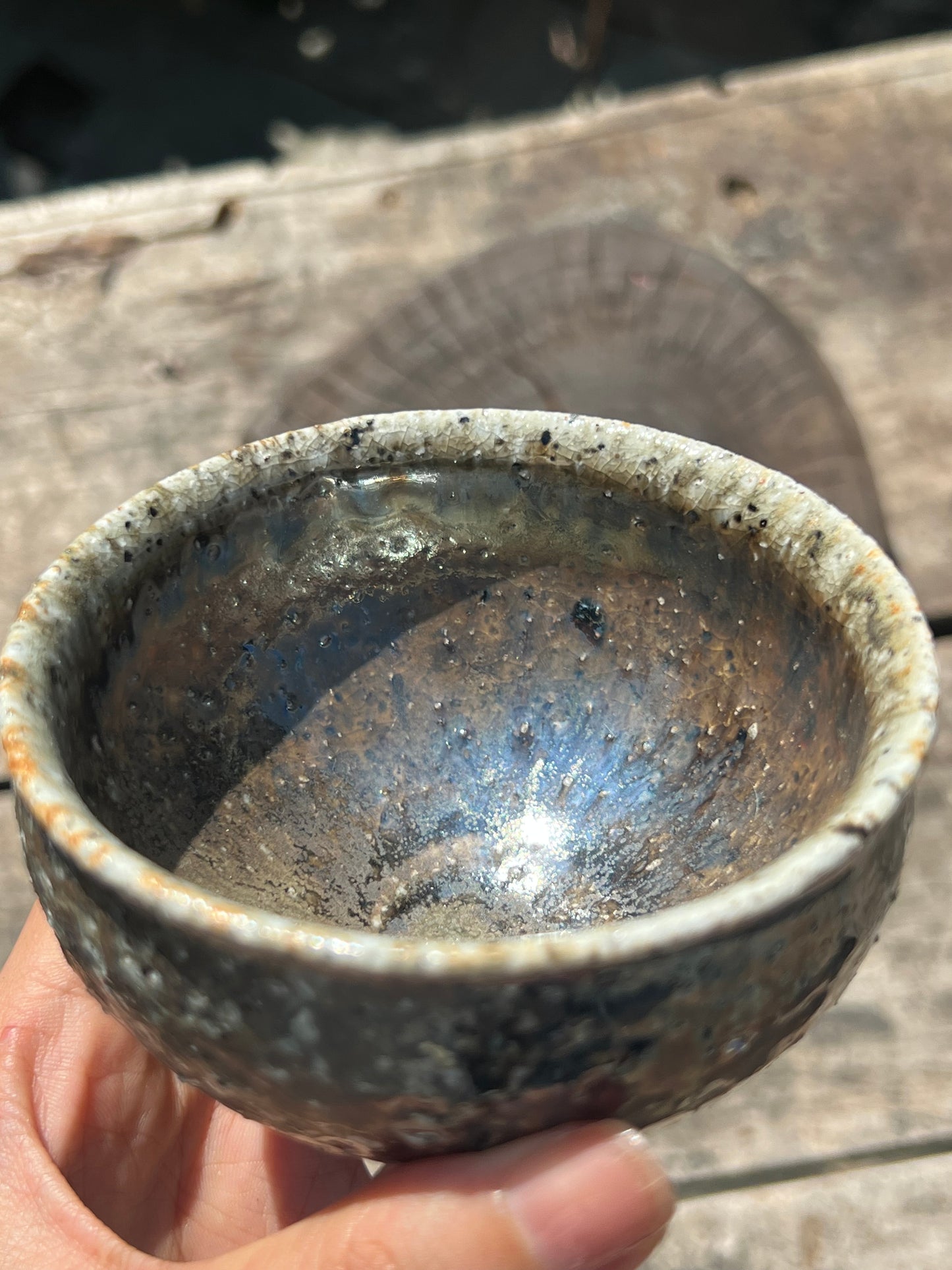 Woodfired Handmade Crude Pottery Teacup Chinese Master Pottery