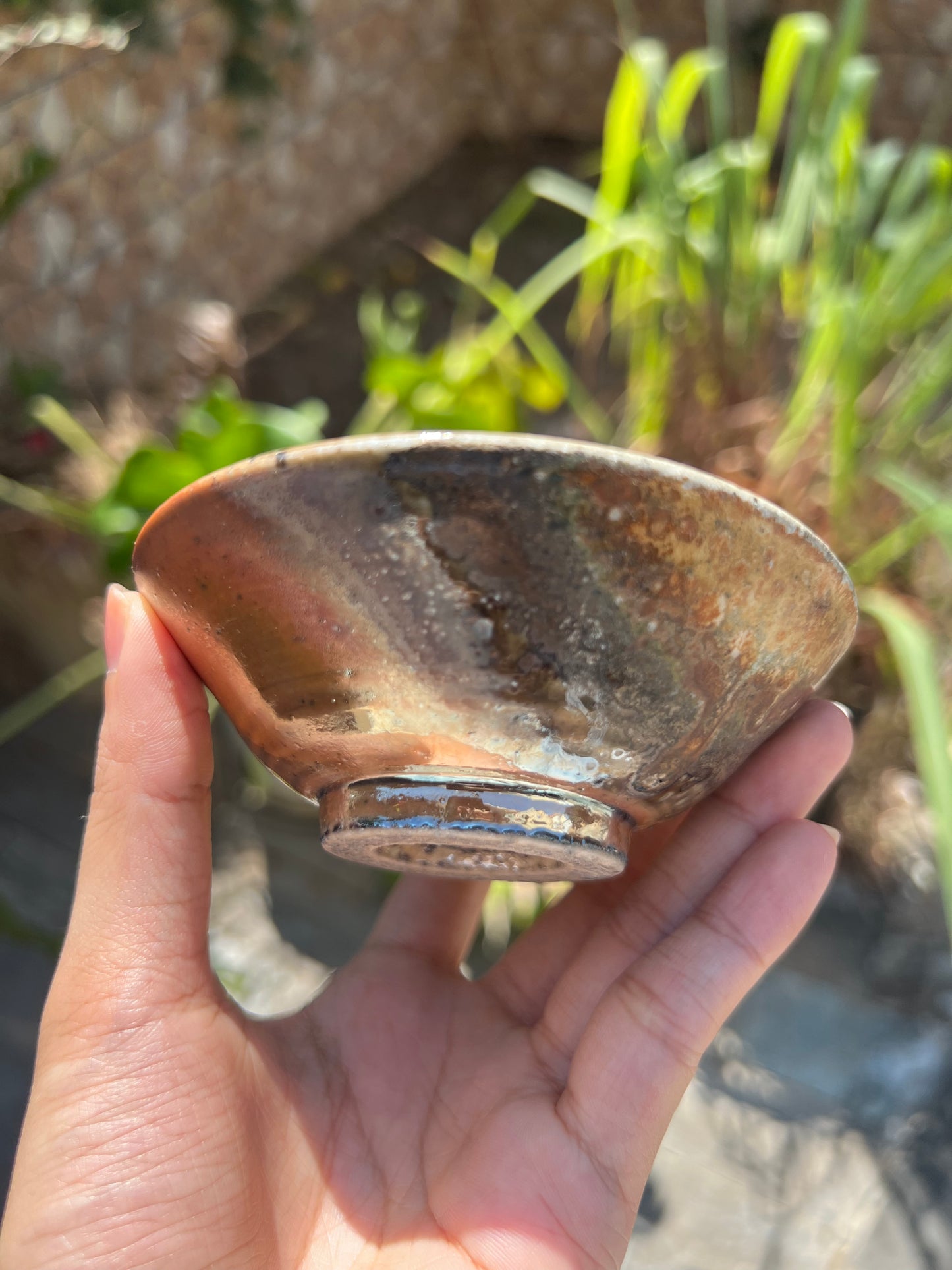 Woodfired Handmade Crude Pottery Teacup Chinese Master Pottery Tea Bowl