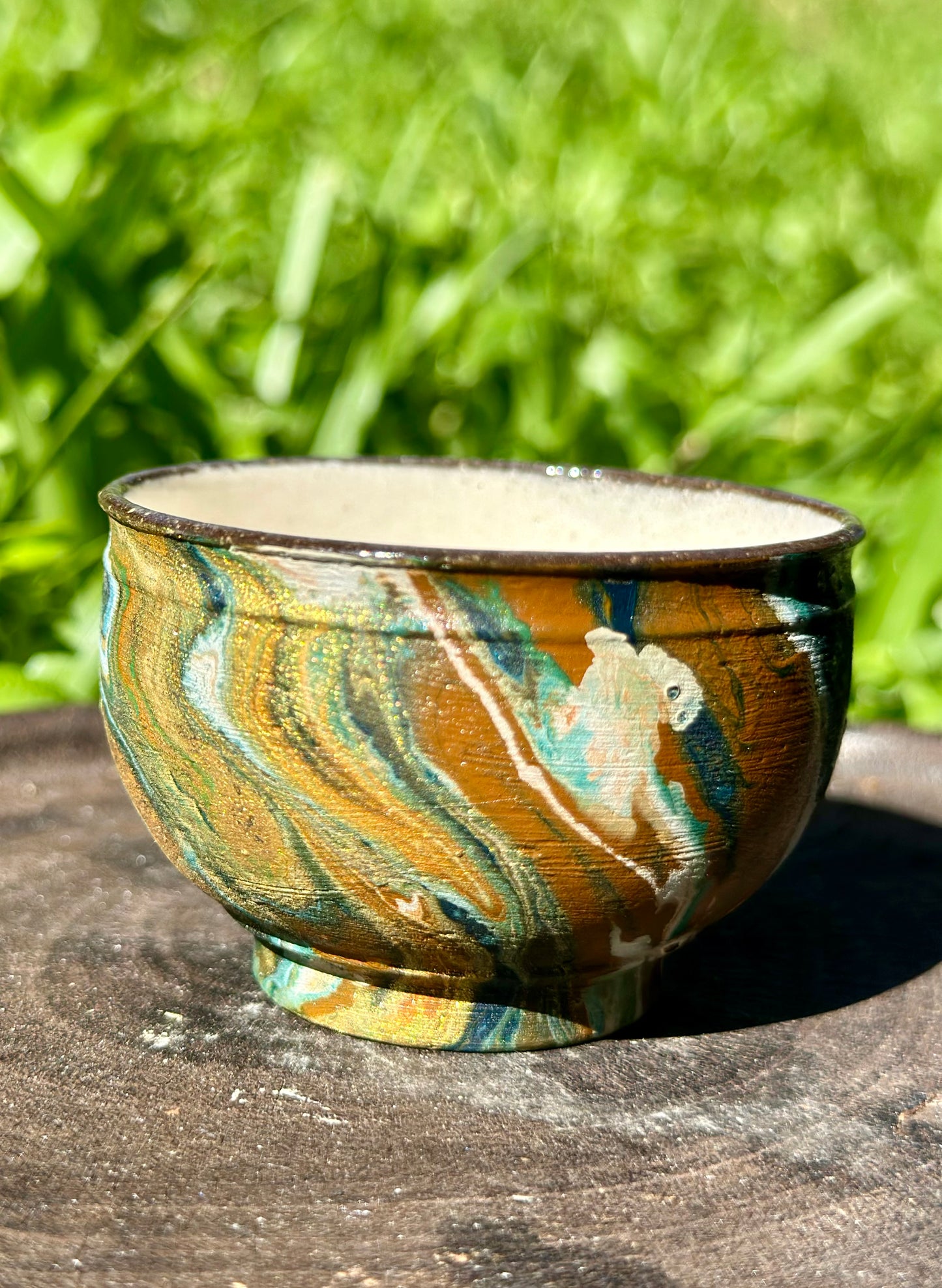 Handcrafted Traditional Chinese Lacquer Ware Gaiwan Ceramic Varied Color Teacup Set