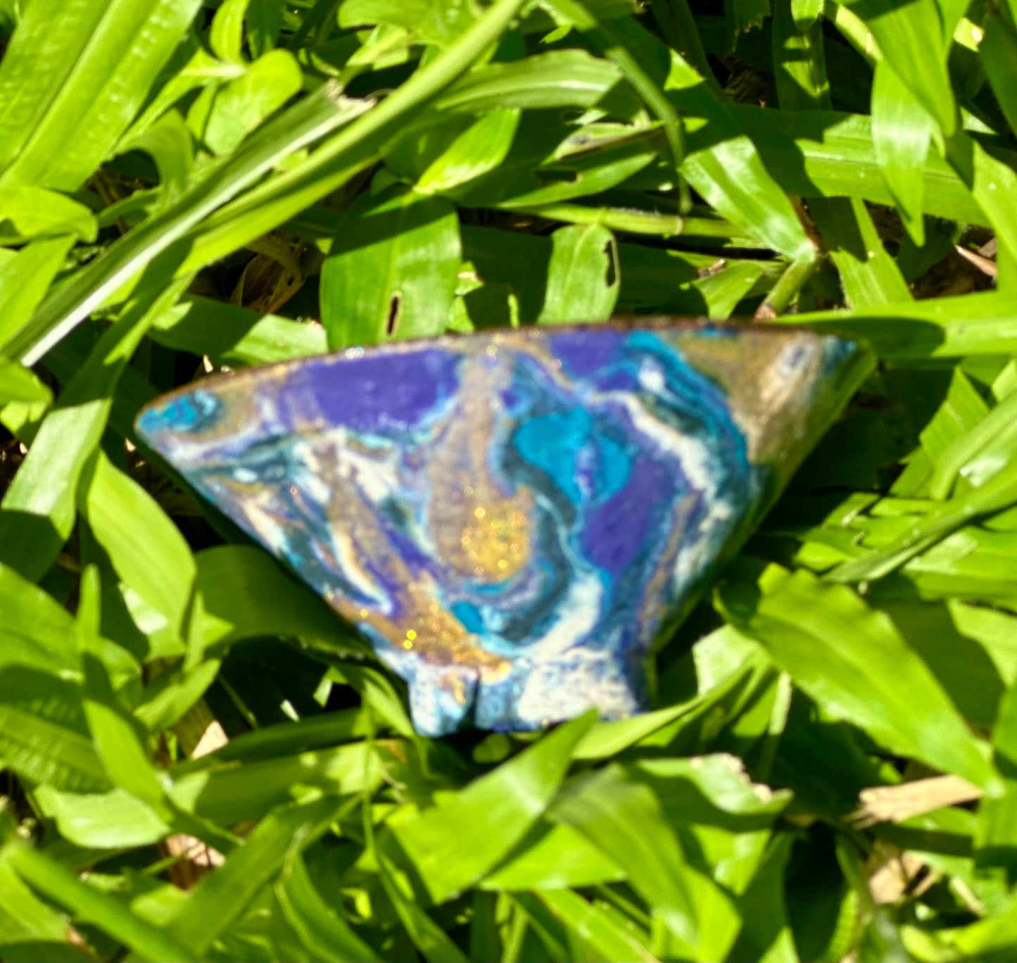 Handcrafted Traditional  Artwork Chinese Lacquer Ware Gaiwan pottery Purple Blue Varied Color Teacup Set