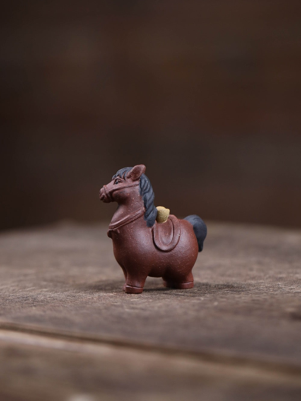 Tea Pets Handmade Yixing Clay Chinese Horse Year Tea Pet Cute Horse