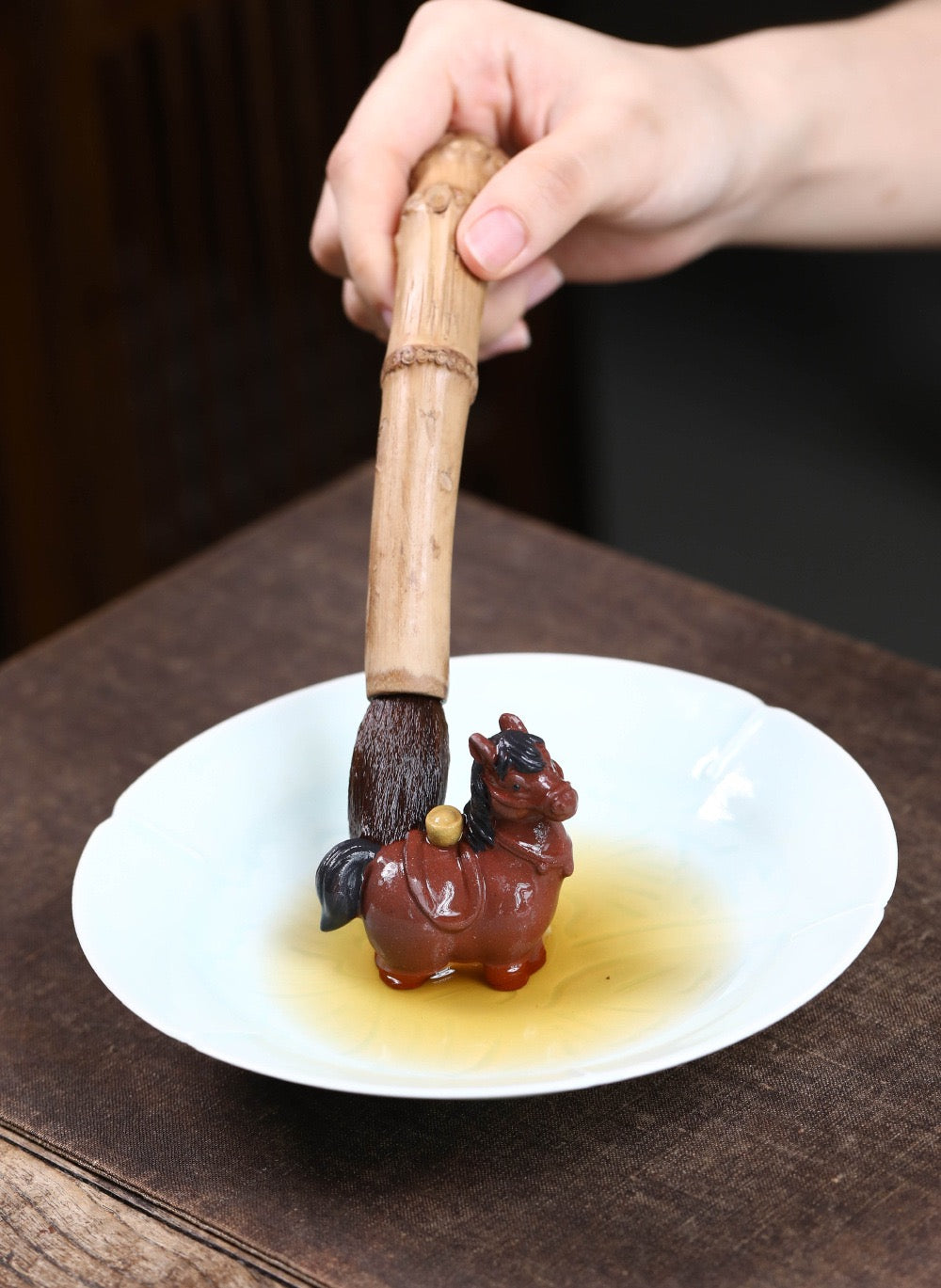 Tea Pets Handmade Yixing Clay Chinese Horse Year Tea Pet Cute Horse