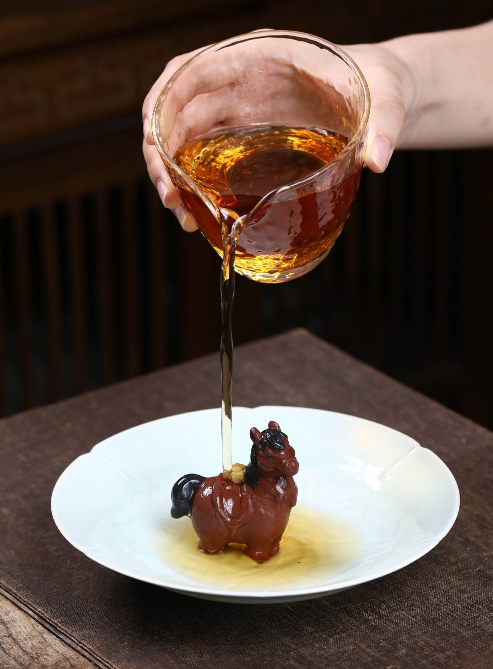 Tea Pets Handmade Yixing Clay Chinese Horse Year Tea Pet Cute Horse