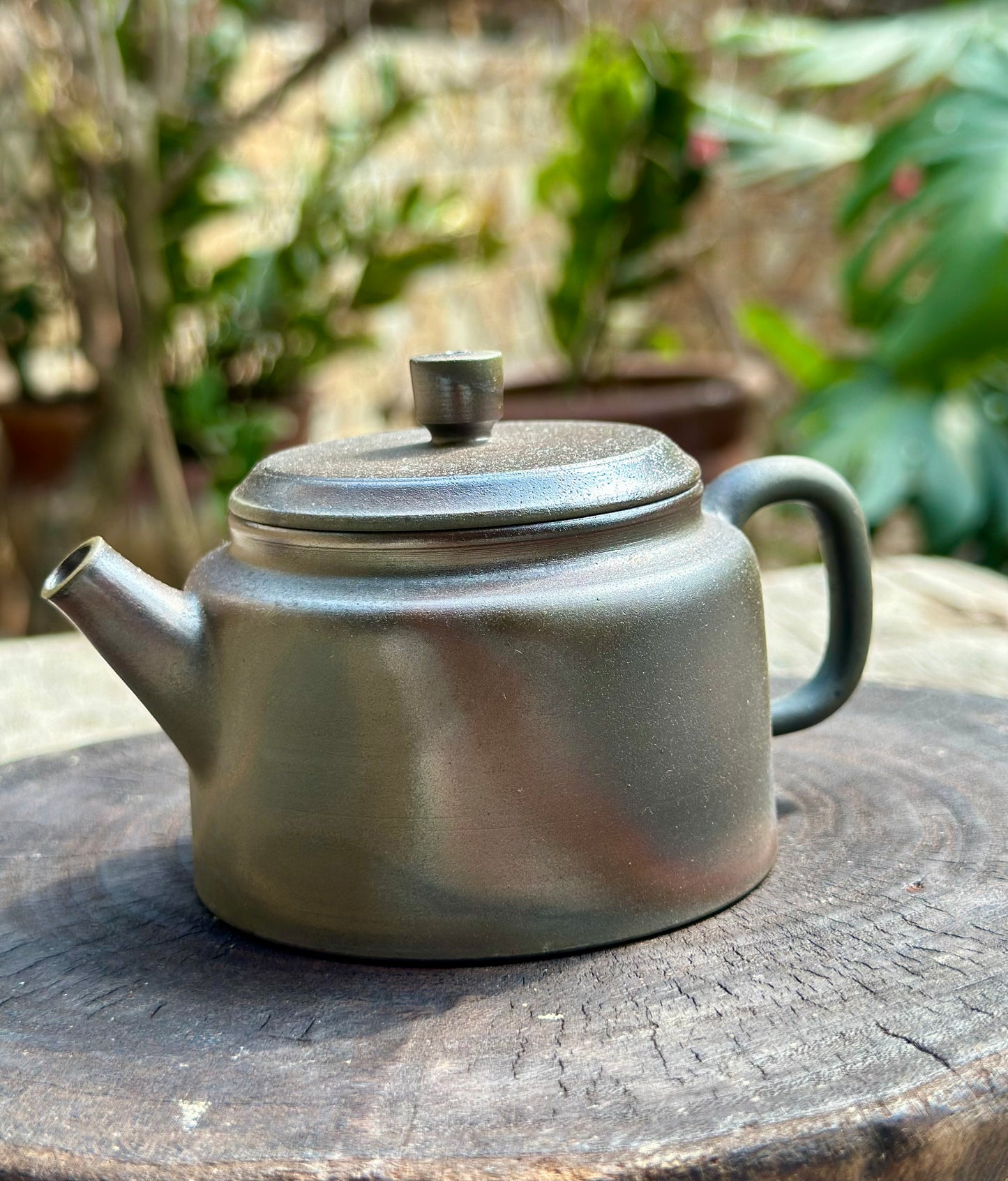 Handcrafted Woodfired Chinese Nixing clay Pottery Clay Teapot Dezhong Shape 150ml High Class Artowork