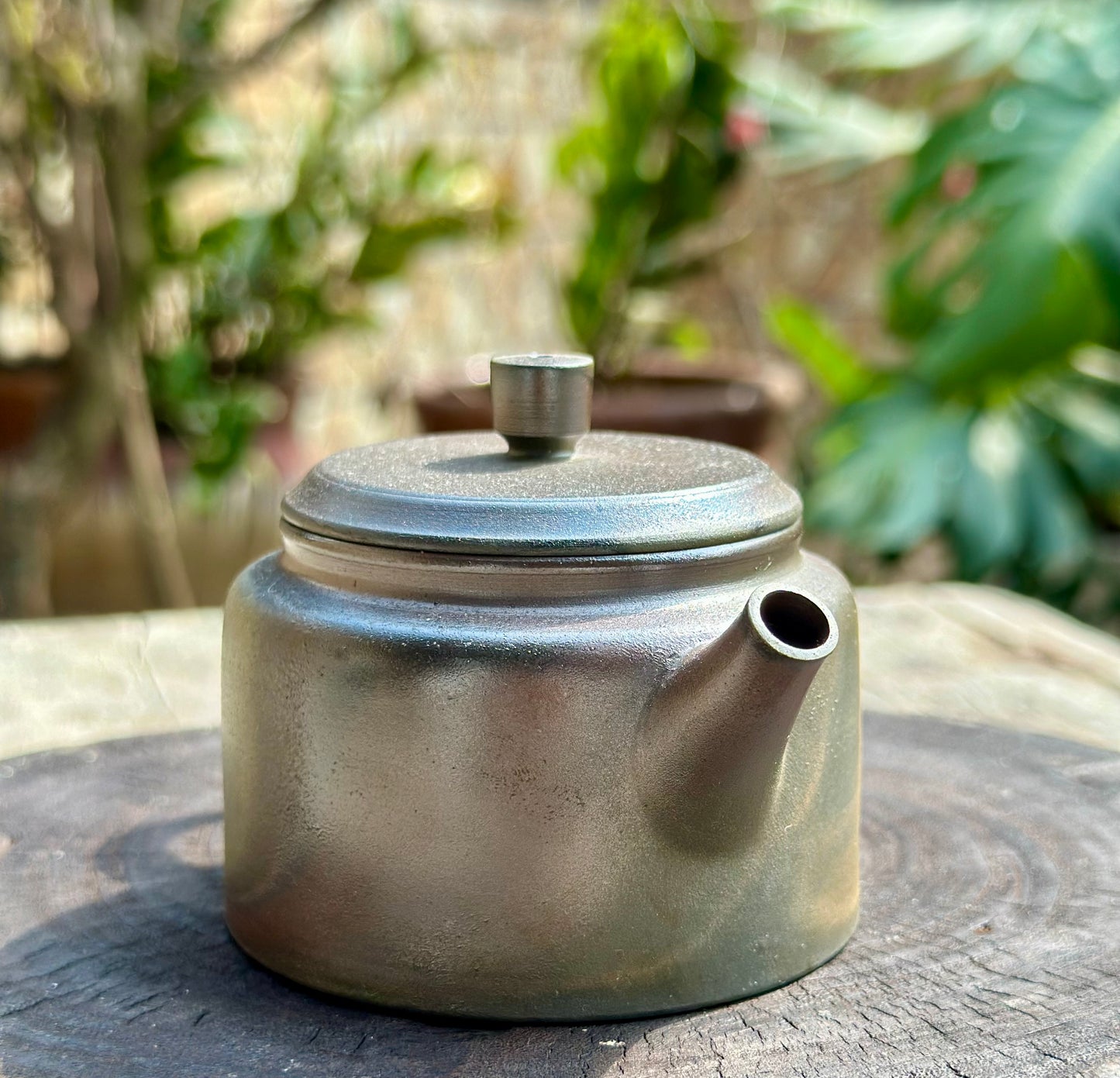 Handcrafted Woodfired Chinese Nixing clay Pottery Clay Teapot Dezhong Shape 150ml High Class Artowork