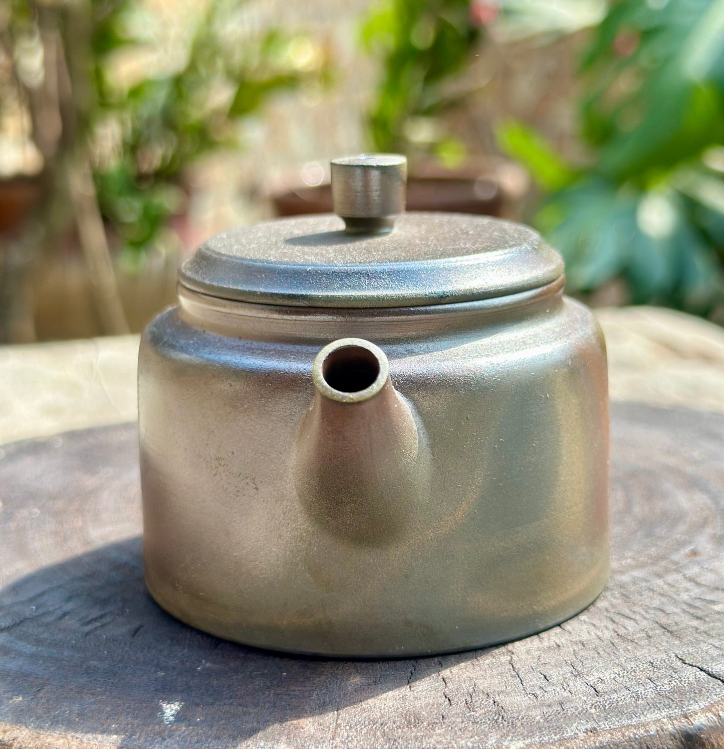 Handcrafted Woodfired Chinese Nixing clay Pottery Clay Teapot Dezhong Shape 150ml High Class Artowork