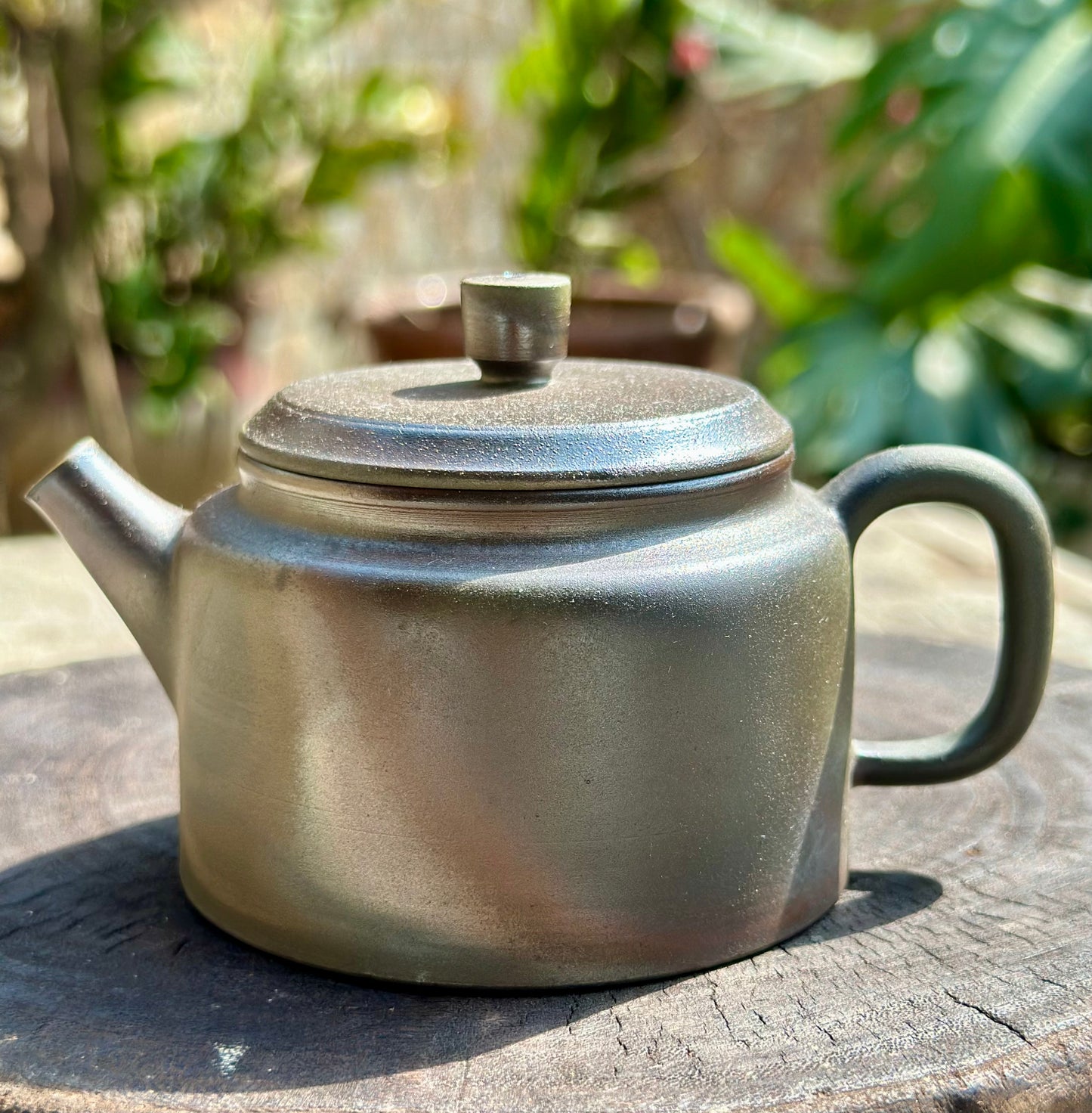 Handcrafted Woodfired Chinese Nixing clay Pottery Clay Teapot Dezhong Shape 150ml High Class Artowork