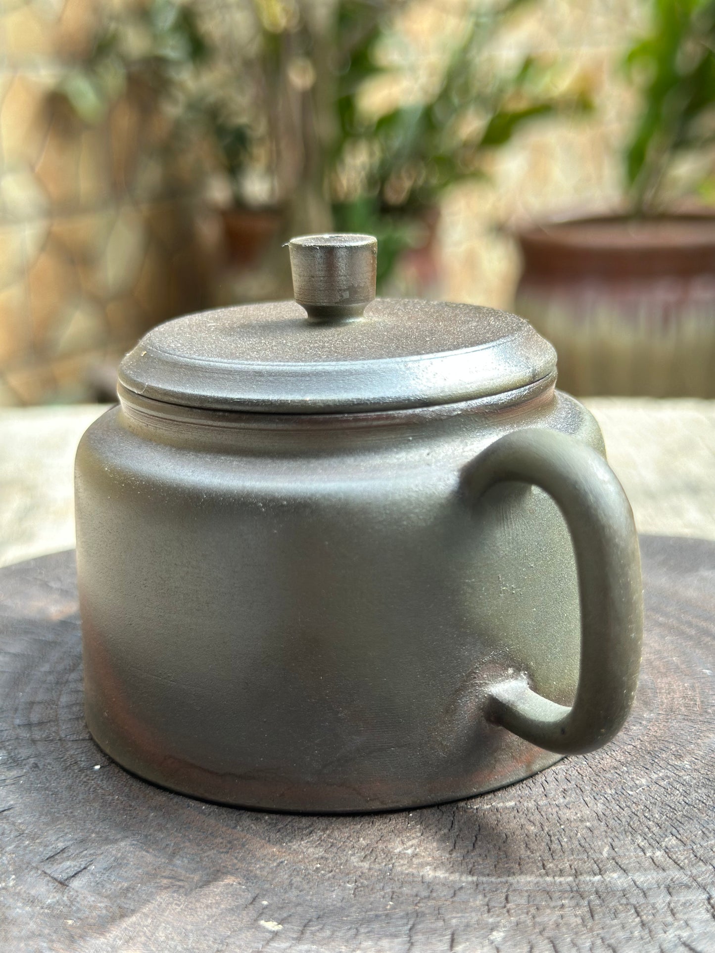 Handcrafted Woodfired Chinese Nixing clay Pottery Clay Teapot Dezhong Shape 150ml High Class Artowork