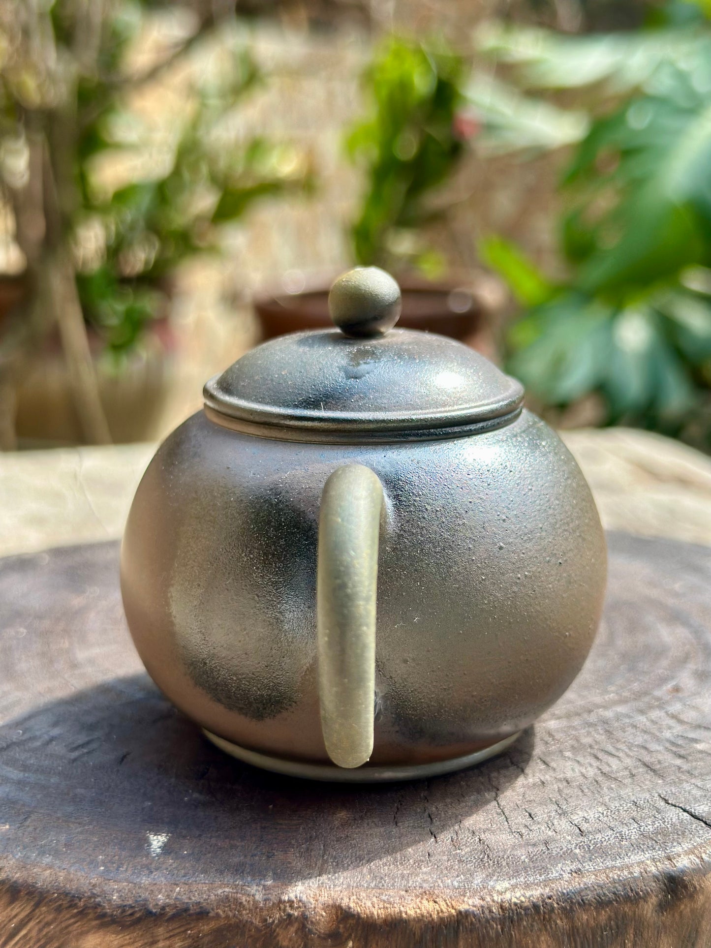 Handcrafted Woodfired Artowork Chinese Nixing clay Pottery Clay Teapot Shuiping Shape 140ml High Class Teapot