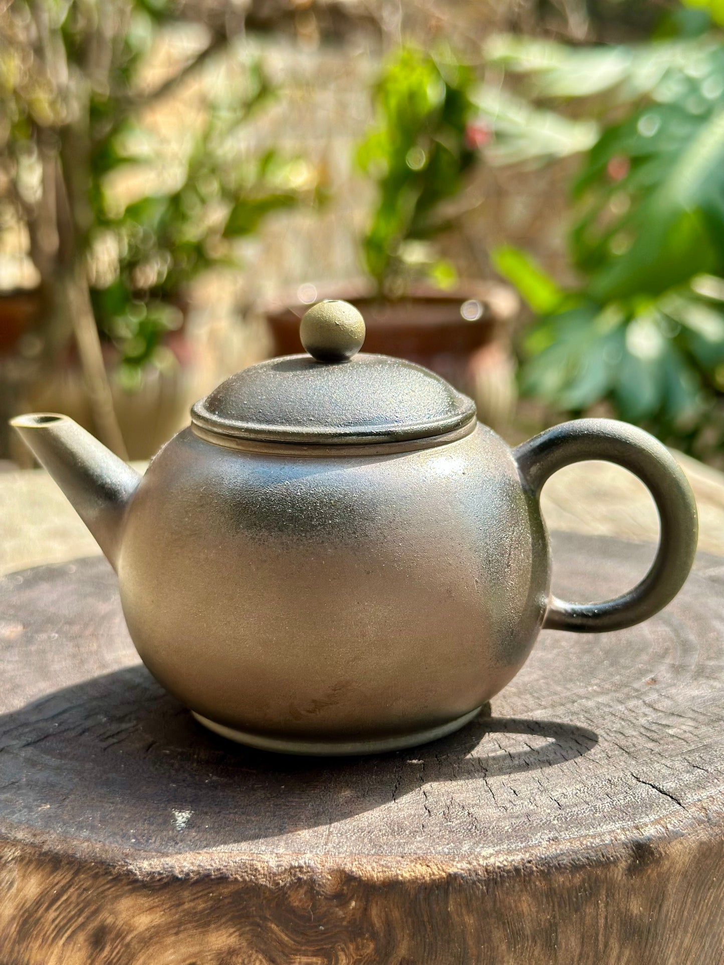 Handcrafted Woodfired Artowork Chinese Nixing clay Pottery Clay Teapot Shuiping Shape 140ml High Class Teapot
