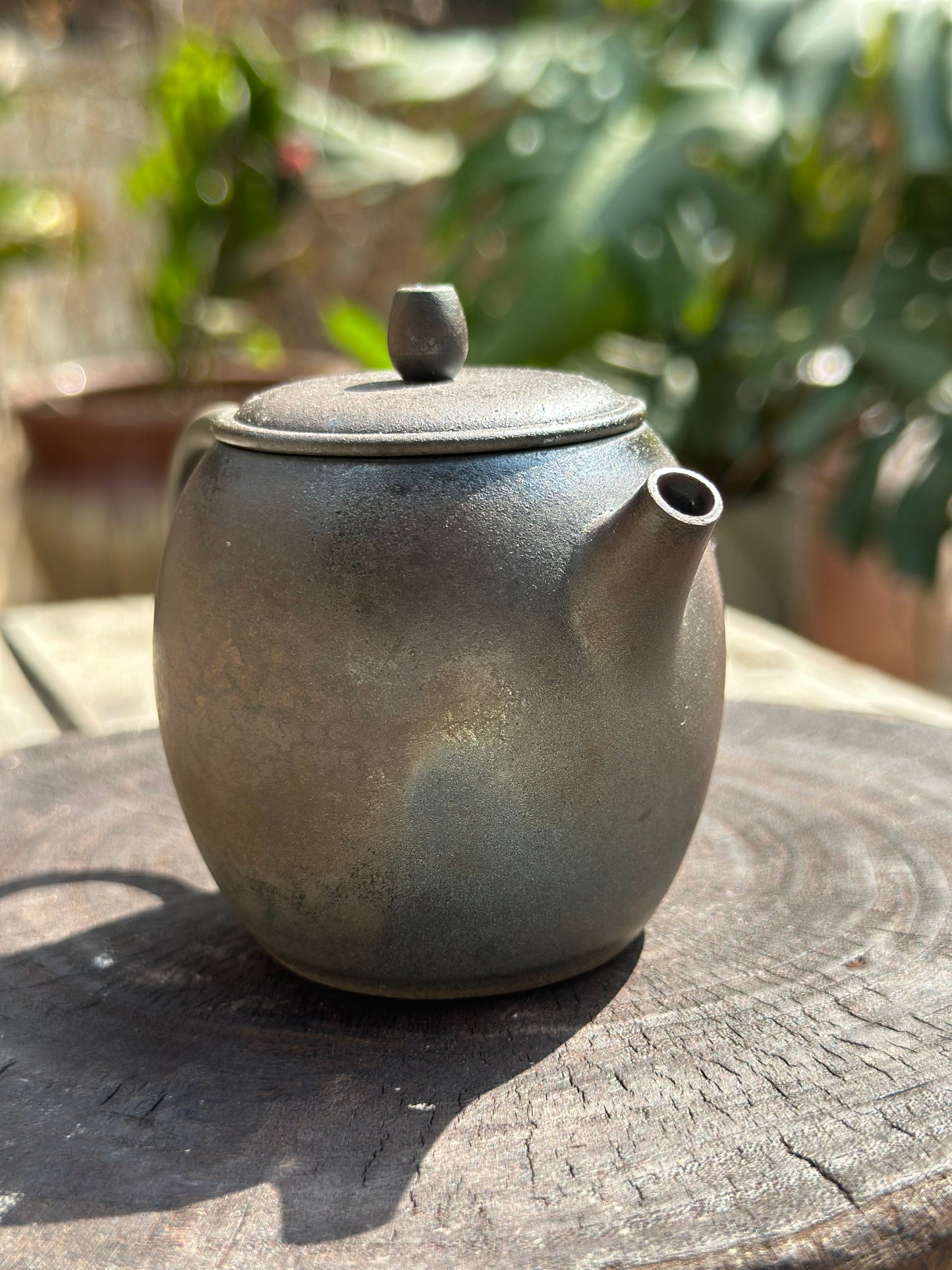 Handcrafted Woodfired Artowork Chinese Nixing clay Pottery Clay Teapot Apple Shape 120ml High Class Teapot